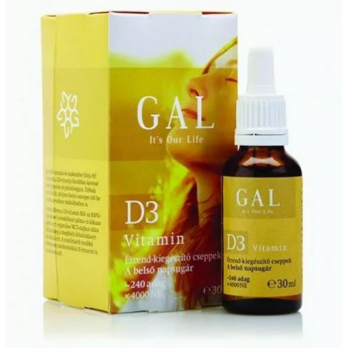 Gal d3 vitamin csepp 30ml